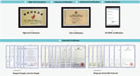 16 Air Purifiers High Tech Enterprise Qualifications SGS ISO 9001 Certificates Honors Patents