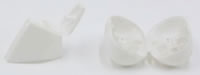 21 Biodegradable Safety Rings, Foldable Fliptop Caps for Bottles