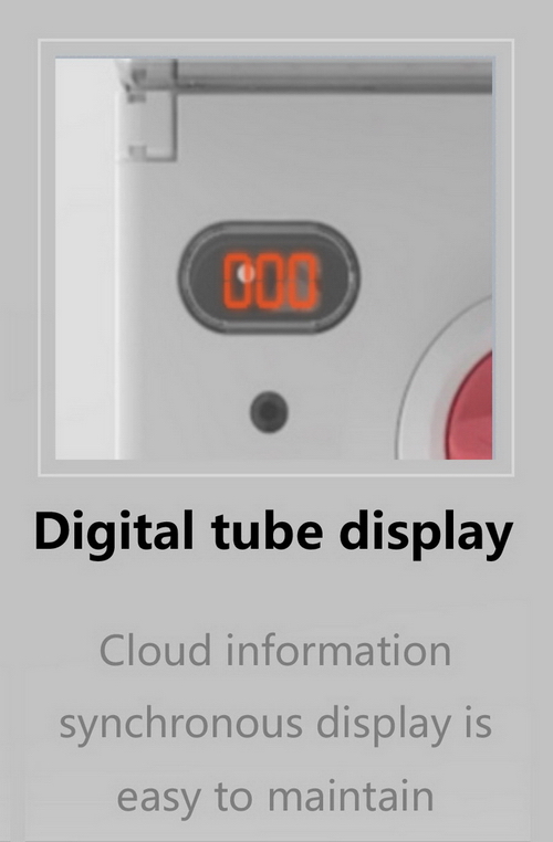 04 Capsule Gashapon Machines, Digital Tube Display, Cloud Information Synchronous Display for Easy Maintenance