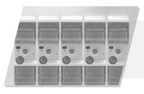 10 Capsule Gashapon Machines Smaller Size Maximize Usage of Site Resource to Obtain Higher Profit