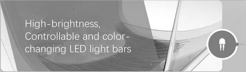13 Capsule Gashapon Machines Color Interaction Scheme High Brightness Controllable and Colorchanging LED Light Bars