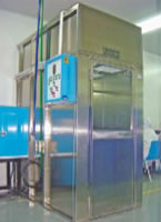 Clean Room Coating Project Examples, Pre-Cabinet