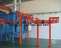 Automatic Spray Coating Production Line, Heavy Hanging Oven
