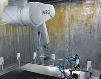 Automatic Spray Coating Production Line, Staubli Painting Robot