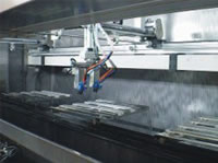 Automatic Spray Coating Production Line, Tracking Painting System