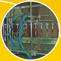 Small Painting Production Line, Vacuum Electroplating Product Painting Line