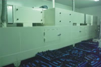 Industrial Ovens, Tunnel Cleaner Oven
