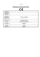 Medical Device Directive MDD Test Report According to 93 42 EEC EN 14683 2019 AC 2019 of Surgical Face Mask MN-175 MN-130 MN-80 A