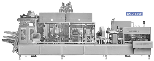 DGD, Full Automatic Preformed Cup Filling Sealing Machinery, DGD650F
