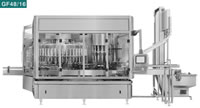 GF, Full Automatic Plastic Bottle Rotary Filling Sealing Capping Machinery, GF48/16