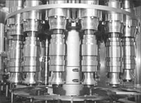 GF, Full Automatic Plastic Bottle Rotary Filling Sealing Capping Machinery, GF Series, Unique Design 1