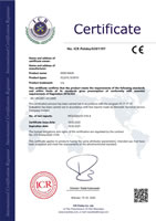 CE Certificate EN 149 2001+A1 2009 KN95 Masks XCL010 XCX010