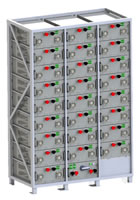 12 Schematic Diagram of Standard Cluster of Energy Storage Batteries