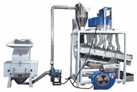 83 Material Sorting Equipment Separate Fibers Impurities Water Pipe Tube Belt Floor Mat Zipper from Plastics