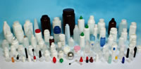 Various Bottles, Made By IBM Machines/Molds, PE, PP, AS, a