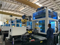 Plastic Injection Stretch Blow Molding Machine, 1 Step Solution, 3 Stations, ISBM, PET, PC, PS, Bottles, Containers, Jars, Cans, Cosmetic, Drinks, Juices, Foods, 1