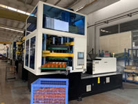 Plastic Injection Stretch Blow Molding Machine, 1 Step Solution, 3 Stations, ISBM, PET, PC, PS, Bottles, Containers, Jars, Cans, Cosmetic, Drinks, Juices, Foods, 2