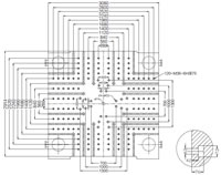 Plastics Injection Machine, Platen Dimensions, SE3600-80400