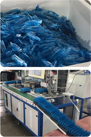 07-Fully-Automatic-Lighter-Body-Shells-Layout-Typesetting-and-Sorting-Machine-a