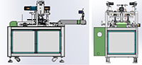 29 Fully Automatic One to One Flat Face Masks Making Machine Earband Welding Mechanism L1700xW950xH1580mm