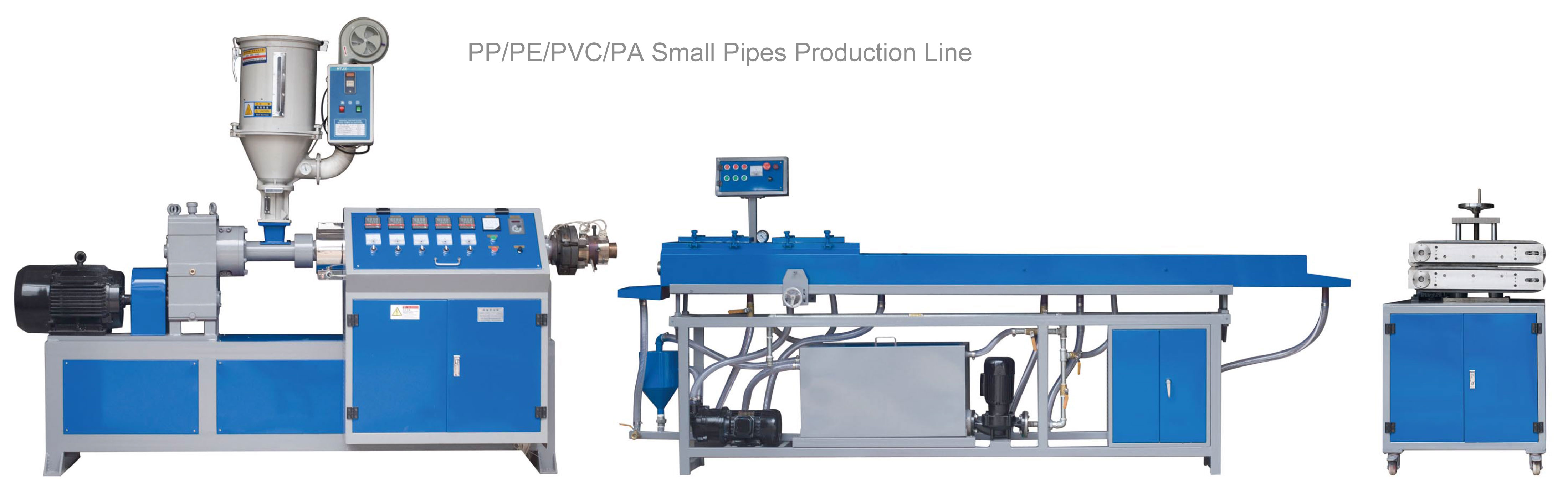10 PP PE PVC PA Small Pipes Production Line