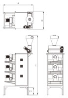 49 Zig Zag Air Separator Three View
