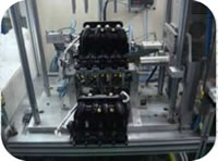 121 Intake Manifold Cylinder Cover Assembly Inspection Line Function Test