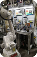 127 Electronic Handbrake Assembly EPB Assembly Welding Inspection Line Function Test