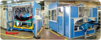 54 Non Standard Large Scale Automated Assembly Welding Inspection System for Three Major Parts of Automobiles Bumper