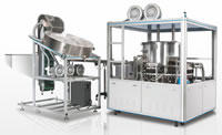 Automatic Round Disk Type UV Spraying Machinery Set, Spraying Machine Spraying Line