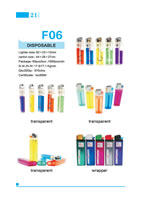 Semi-Finished Lighters Parts 21, Grinding Wheel Lighters F06, Disposable, 64