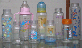 PC Baby Bottles Polycarbonate Infant Bottles Made from Injection Blow Molding IBM Machines
