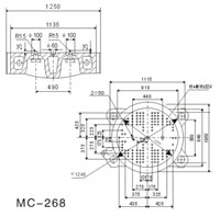 Molds Installation Sizes MC268