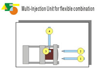 Multi Injection Unit For Flexible Combination