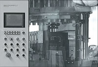 Automatic Plastic Injection Stretch Blow Molding Machine, ISBM Machine, Computer Screen