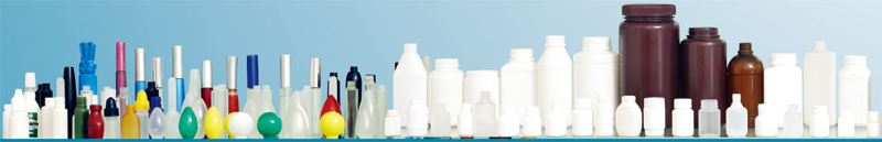 Bottles Made By Automatic One Station Plastic Injection Blow Moldnig (IBM) Machine WB07-5T, WB2-1BT