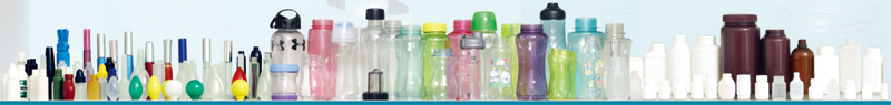 Bottles Made By Automatic Two Stations Plastic Injection Blow Moldnig IBM Machine, Model WIB50