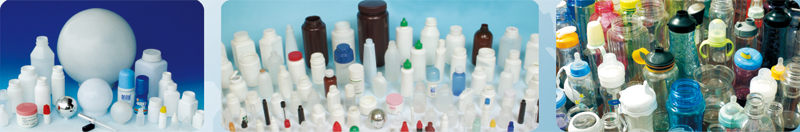 Bottles Made By Automatic Two Stations Plastic Injection Blow Moldnig IBM Machine, Model WIB50