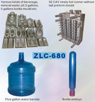 Injection Stretch Blow Molding Machine ISBM Machine Model ZLC680