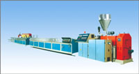 WPC PVC Foam Conical Twin Screw Extruder